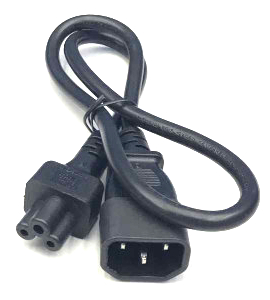 C14 to C5 Extension Short Cable 0.75mm² 65cm
